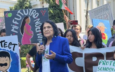 Farmworkers and Advocates, Including Legendary Civil Rights Icon Dolores Huerta, Rally at the State Capitol to Demand Accountability from California’s Pesticide Regulator