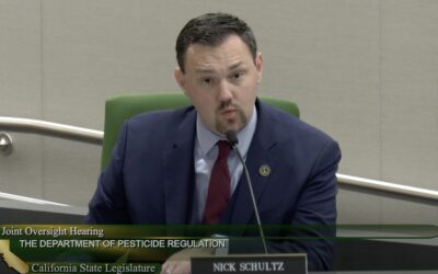 “Our Constituents Deserve Better”: Lawmakers Challenge DPR’s Pesticide Oversight